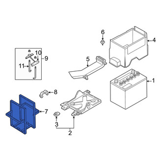 Mazda OE - Battery Box