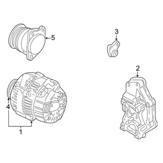 Mazda OE - Electrical - Alternator (2.3L)