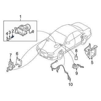 Mazda OE - ABS Hydraulic Assembly Stud