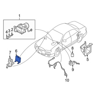 Mazda OE - ABS Control Module