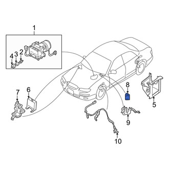 Mazda OE - ABS Relay