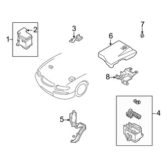Mazda OE - Electrical Components (Fuse Box & Components), (2.5L)