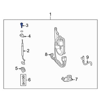 Mazda OE - Radio Antenna Mast