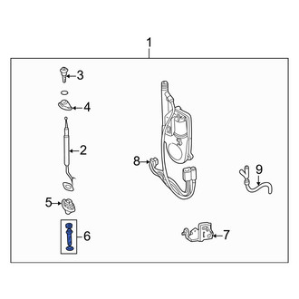 Mazda OE - Radio Antenna Base