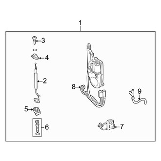 Mazda OE - Electrical - Antenna