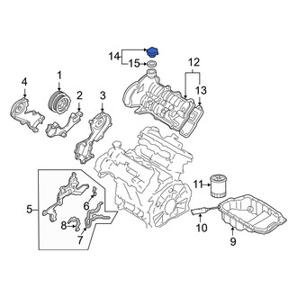 Mazda OE - Engine Oil Filler Cap