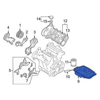 Mazda OE - Engine Oil Pan