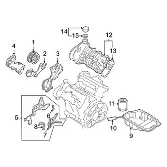 Mazda OE - Engine / Transaxle - Engine Parts (2.3L)