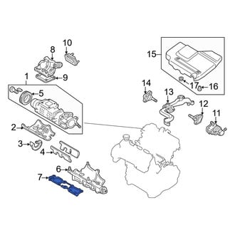 Mazda OE - Supercharger Gasket