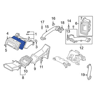 Mazda OE - Front Intercooler Bracket