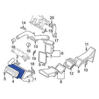 Mazda OE - Front Intercooler Bracket
