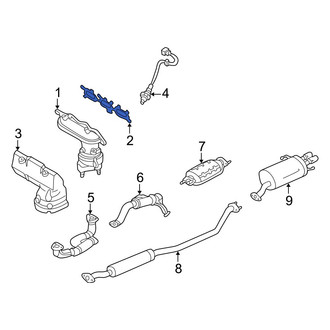 Mazda OE - Exhaust Manifold Gasket