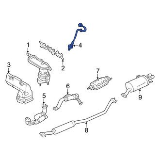 Mazda OE - Front Left Oxygen Sensor