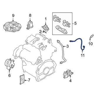 Mazda OE - Rear Right Oxygen Sensor