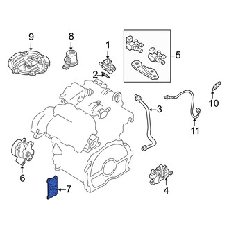 Mazda OE - Vapor Canister Purge Valve Assembly Gasket