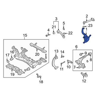 Mazda OE - Front Left Steering Knuckle