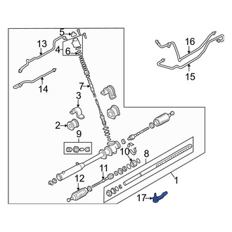 Mazda OE - Inner Steering Tie Rod End