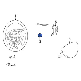Mazda OE - Steering Wheel Nut