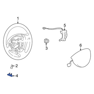 Mazda OE - Left Steering Wheel Plug