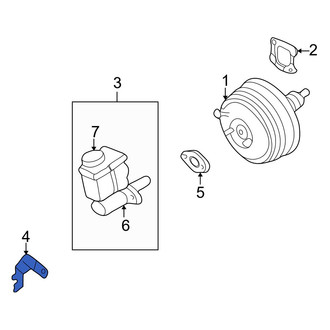 Mazda OE - Brake Master Cylinder Bracket