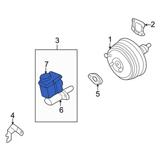 Mazda OE - Brake Master Cylinder Reservoir Cap