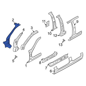 Mazda OE - Left Body A-Pillar