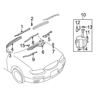 Mazda OE - Front Washer Fluid Reservoir Cap