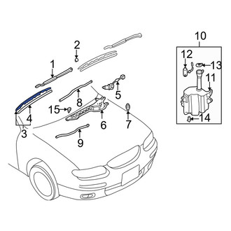 Mazda OE - Left Wiper Blade
