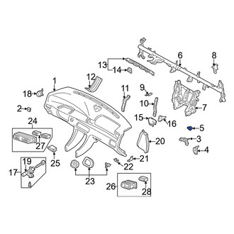 Mazda OE - Instrument Panel Cover