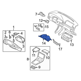 Mazda OE - Lower Instrument Panel Cover