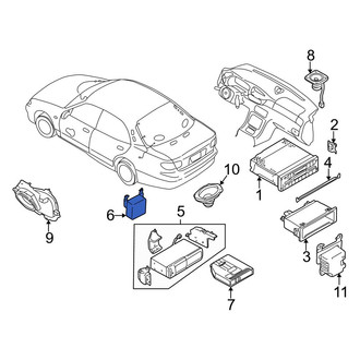 Mazda OE - Radio Amplifier