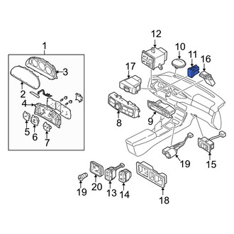 Mazda OE - Left Lower Instrument Panel Cover