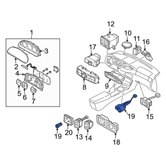 Mazda OE - Cigar Lighter Assembly