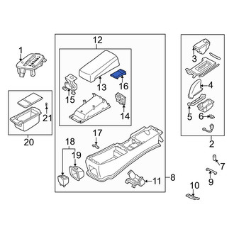 Mazda OE - Console Cup Holder