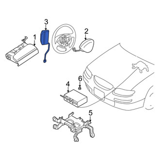 Mazda OE - Front Left Seat Air Bag