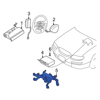 Mazda OE - Air Bag Control Module Bracket