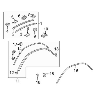 Mazda OE - Roof - Exterior Trim