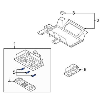 Mazda OE - Rear Map Light Bulb