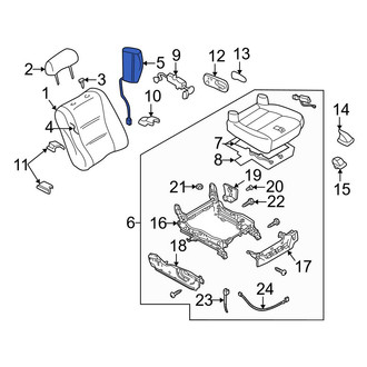 Mazda OE - Front Left Seat Air Bag