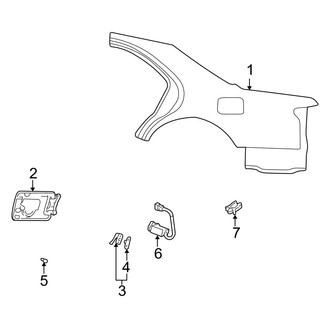 Mazda OE - Quarter Panel & Components