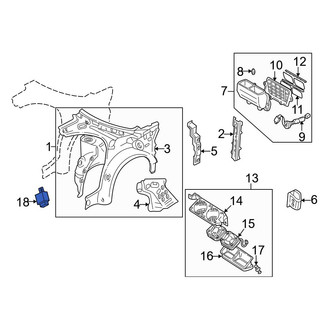 Mazda OE - Rear Antenna Amplifier