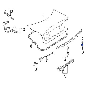 Mazda OE - Lower Door Stop