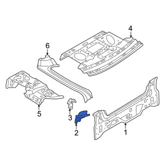 Mazda OE - Rear Left Floor Cover Panel