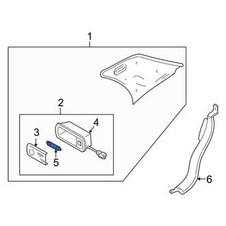 Mazda OE - Rear Map Light Bulb