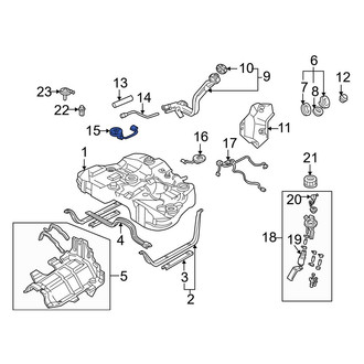 Mazda OE - Fuel Sender and Hanger Assembly
