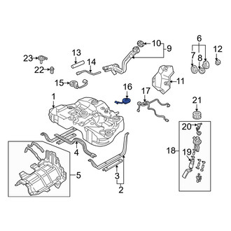 Mazda OE - Fuel Sender and Hanger Assembly