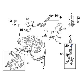 Mazda OE - Fuel Tank Vent Valve