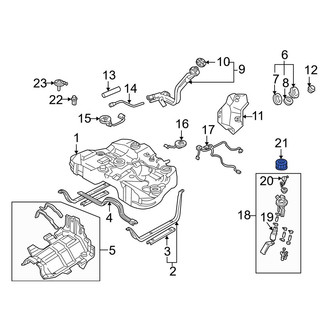 Mazda OE - Fuel Tank Lock Ring