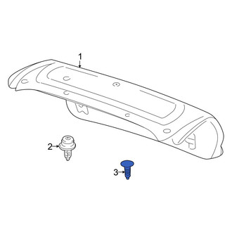 Mazda OE - Deck Lid Trim Clip