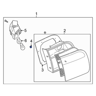 Mazda OE - Deck Lid Finish Panel Nut